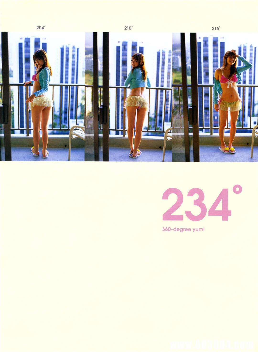 杉本有美写真集《YUMI 360》高清全本