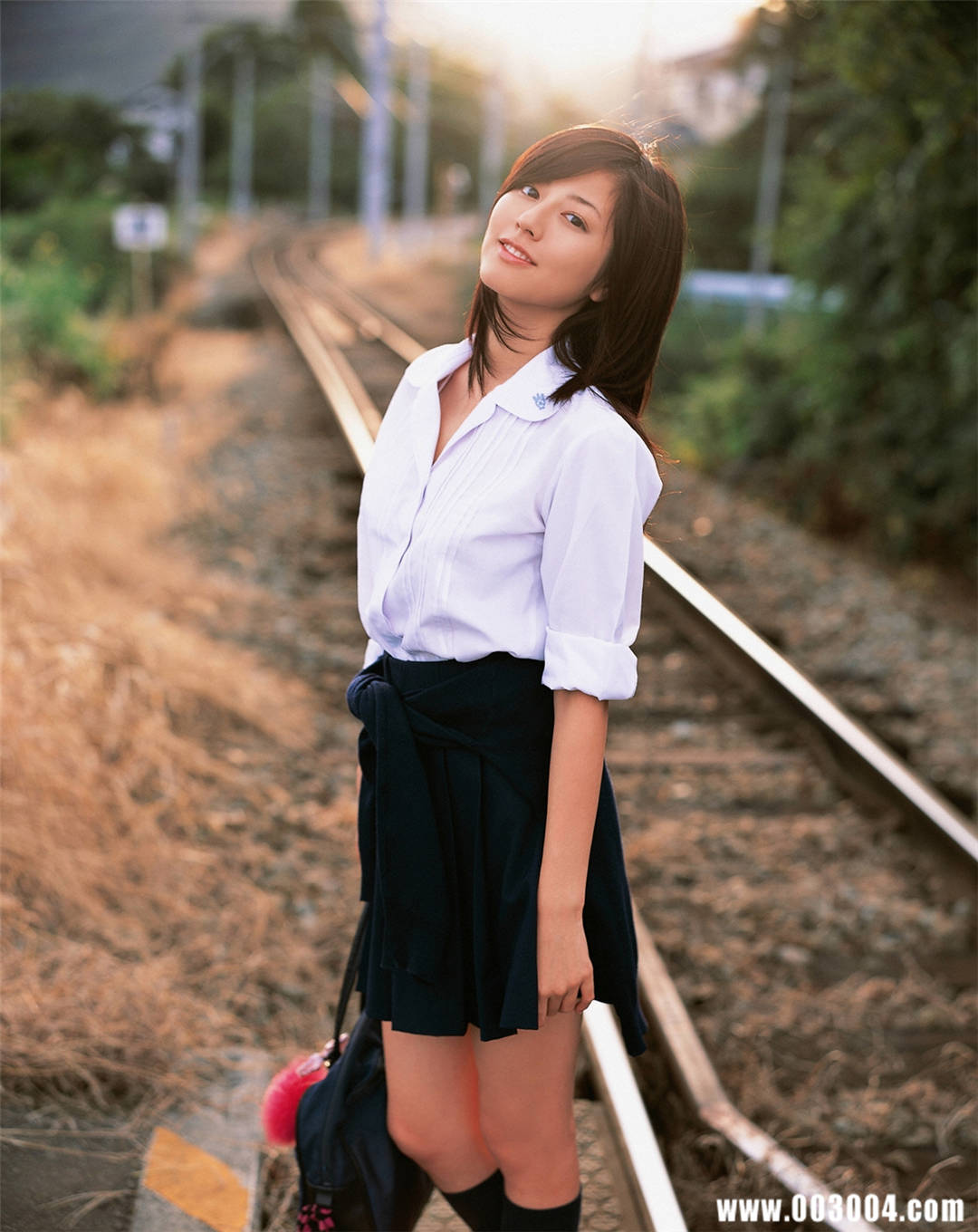 氧气美人从少女到成熟 |杉本有美写真集《ふたりで步いた道》高清全本