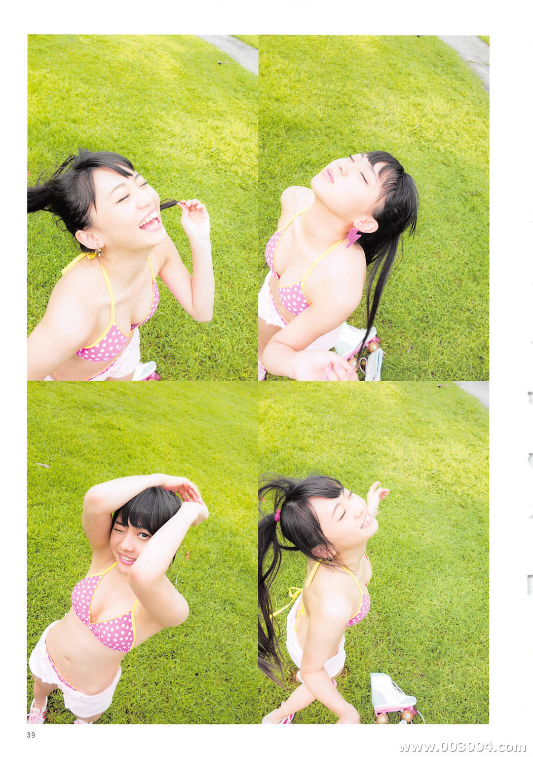 可爱丸子脸 | 木崎尤利娅1st写真集《ぴーす》高清全本