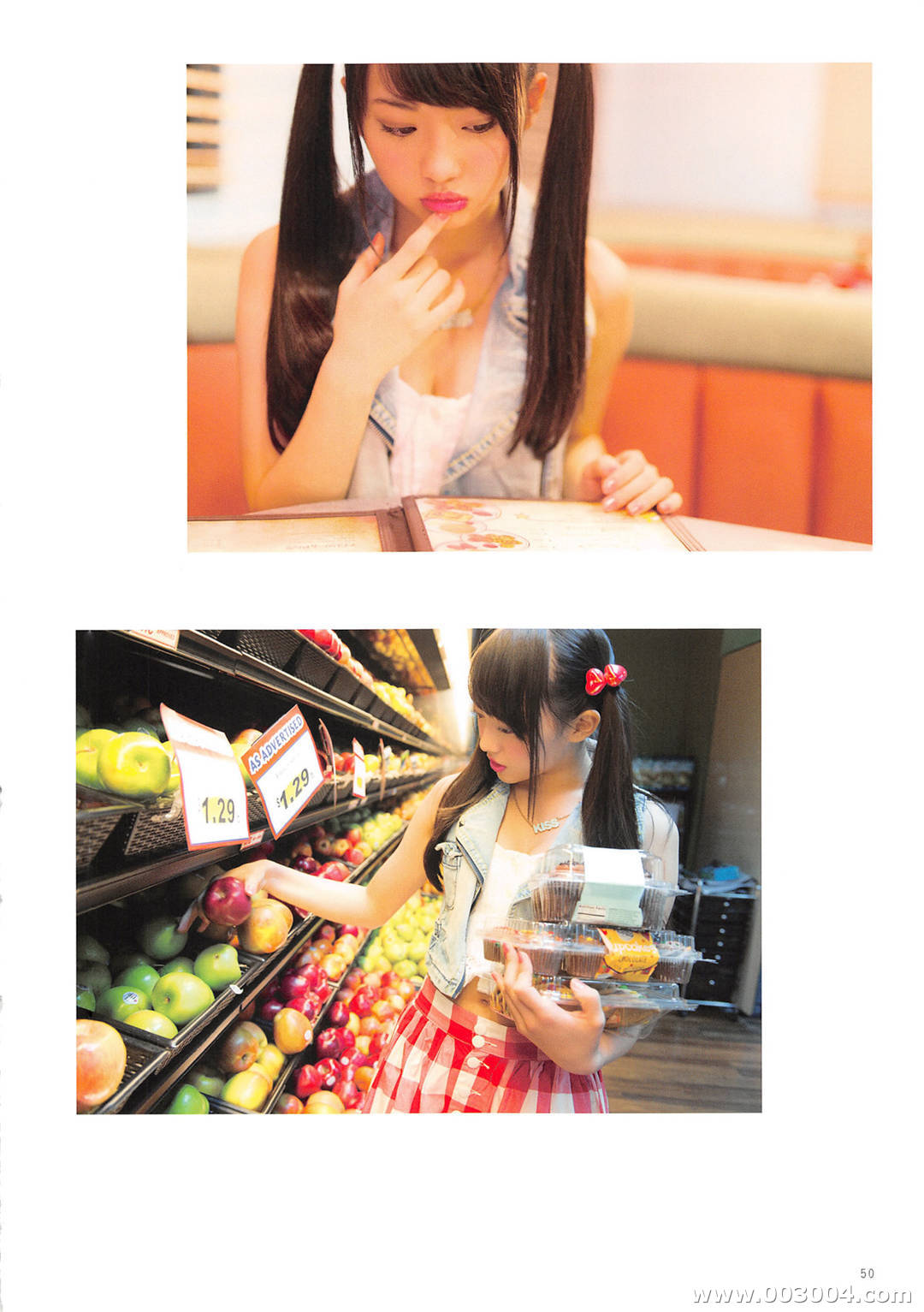 可爱丸子脸 | 木崎尤利娅1st写真集《ぴーす》高清全本