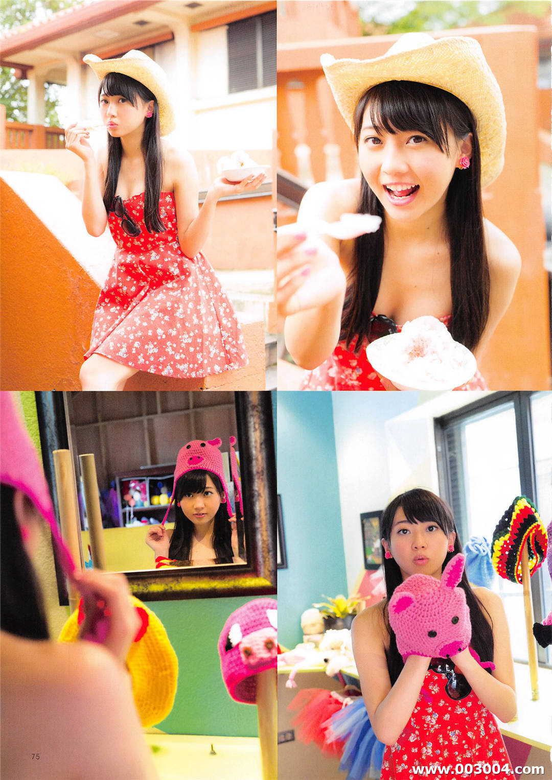 可爱丸子脸 | 木崎尤利娅1st写真集《ぴーす》高清全本