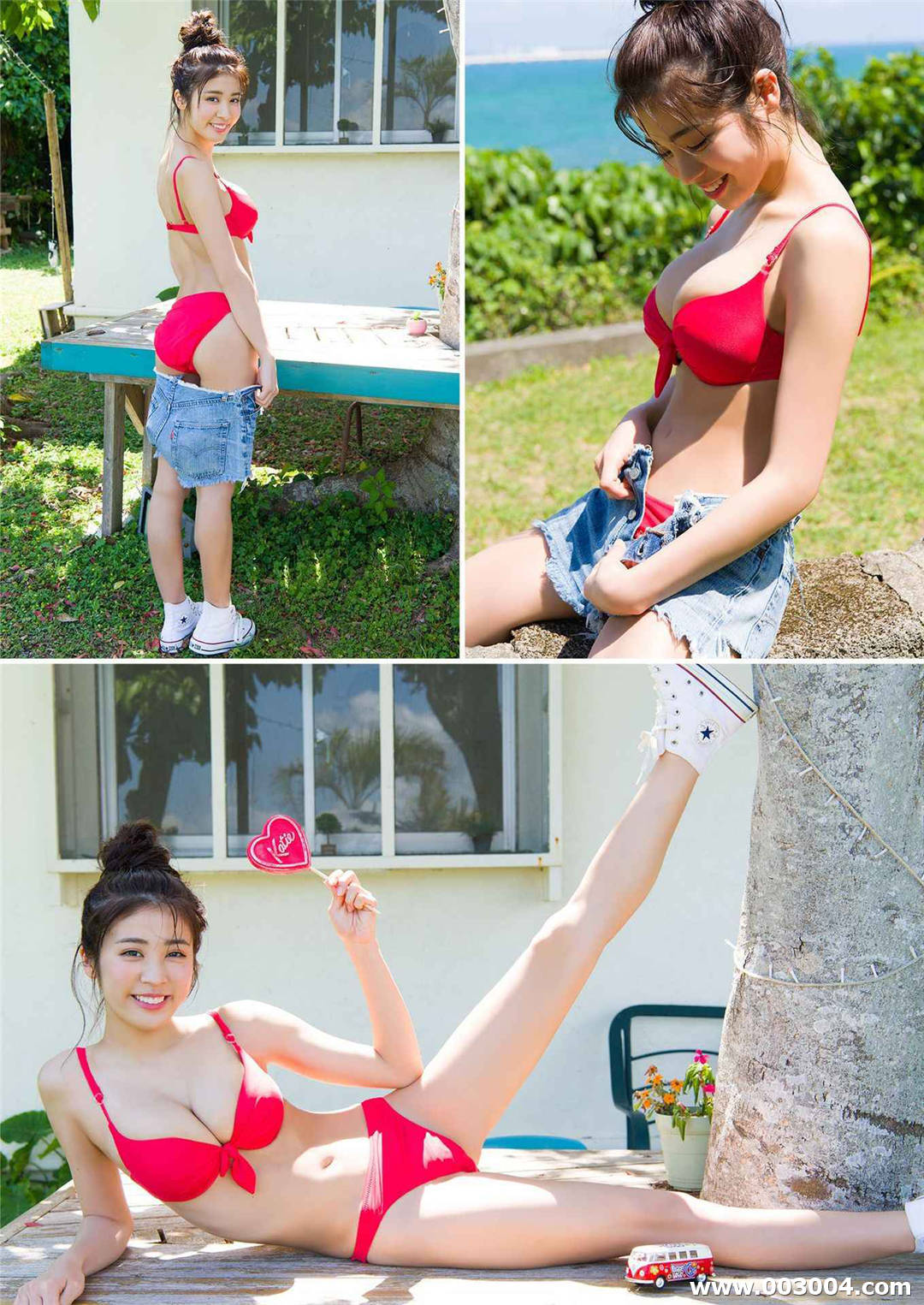 泽北露娜写真集《海開きが待てなくて》高清全本