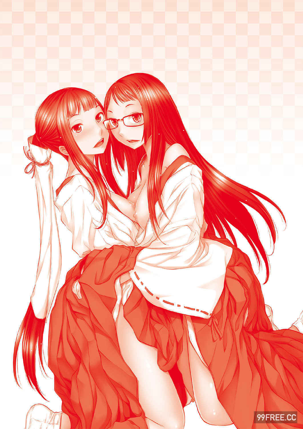 [はらざきたくま] 巫女のいる町