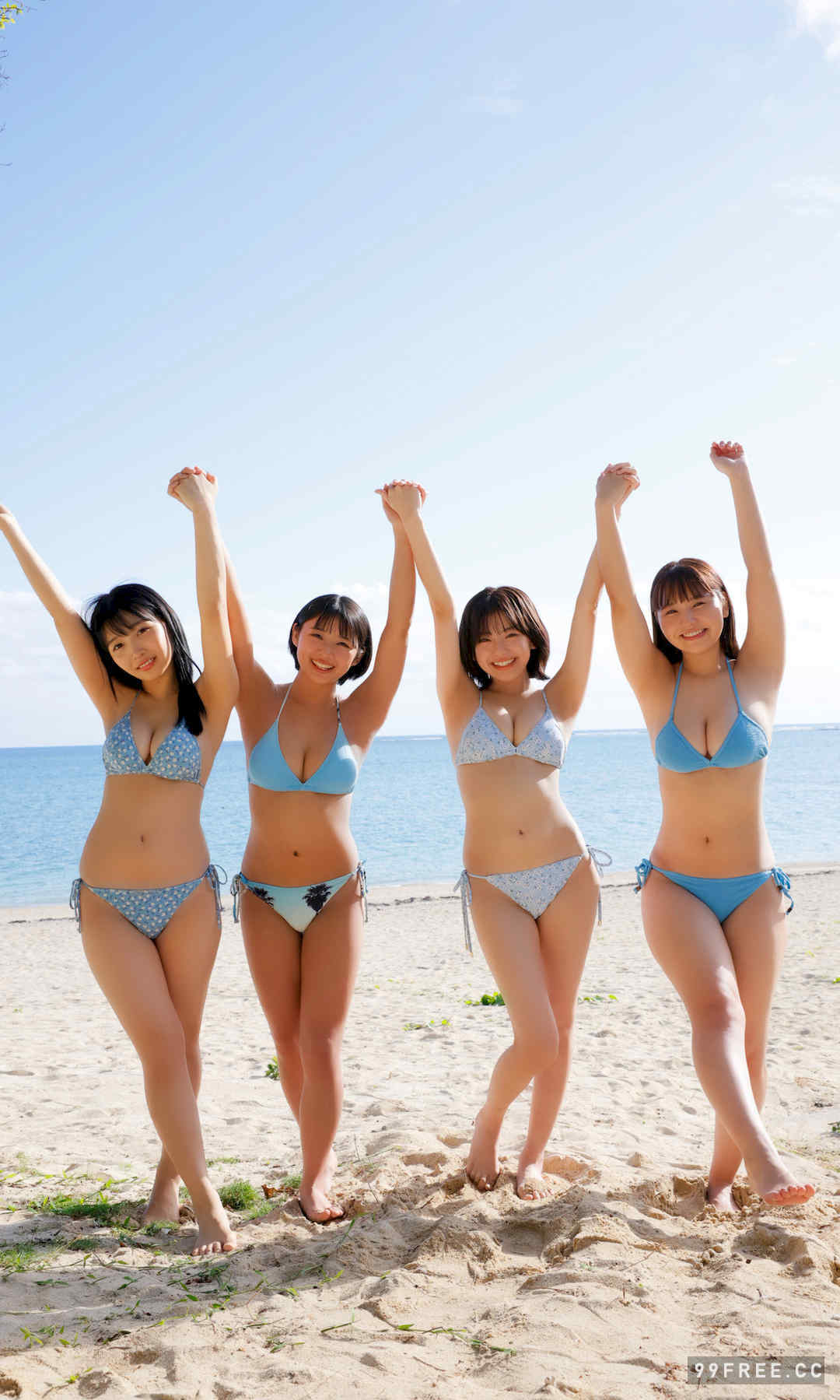 桑岛海空&大熊杏优&纪内乃秋&本乡柚巴写真集《seju4姉妹》高清全本