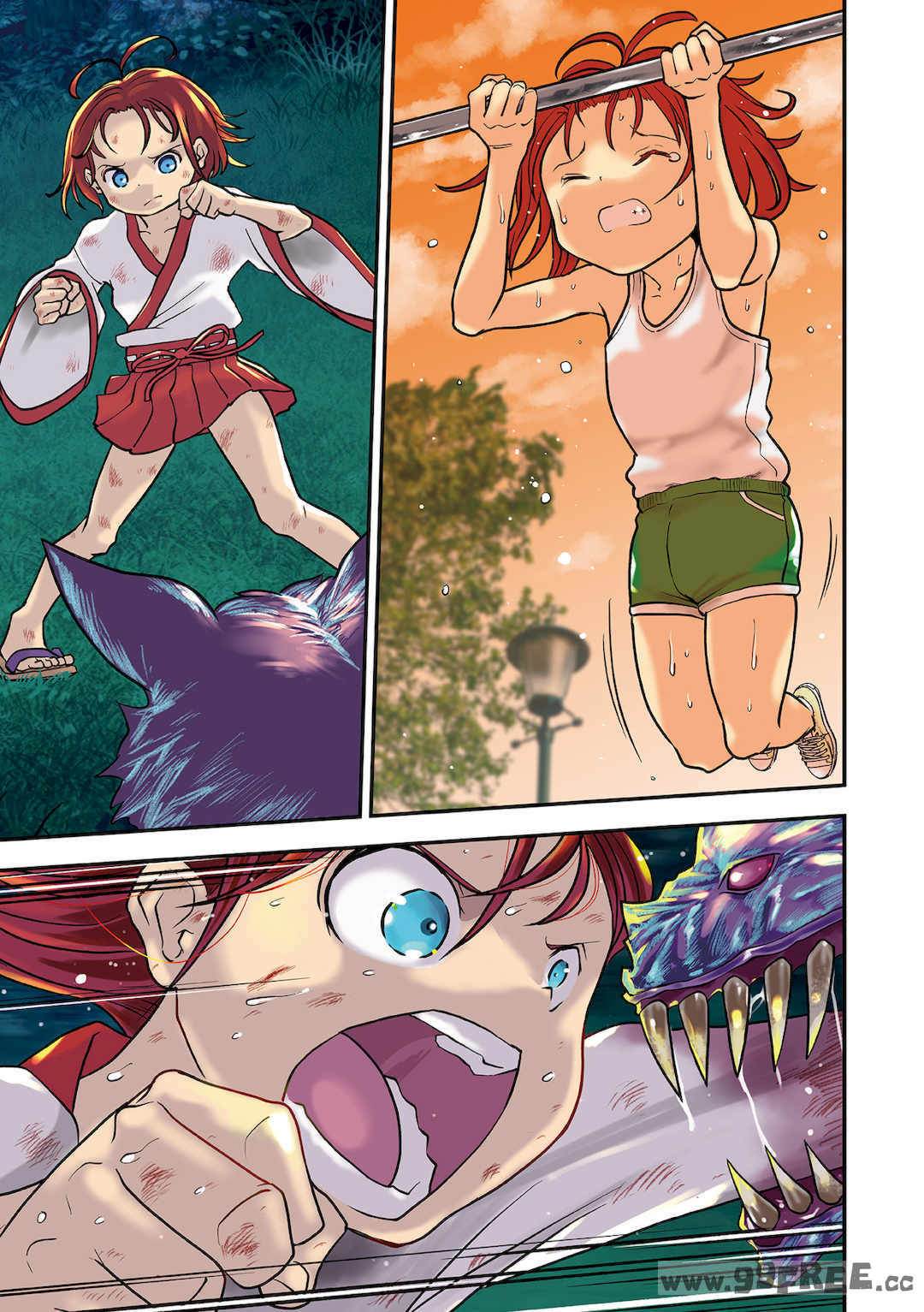 [いちにちアトリエ (ひめいよる)]学園退魔師リイナ|學園退魔師莉依娜醬