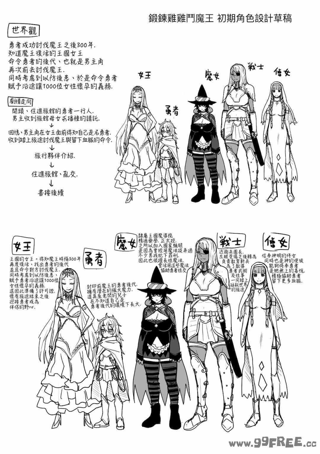 [アガタ] チントレクエスト｜鍛鍊雞雞鬥魔王 [中国翻訳] [無修正] [DL版]