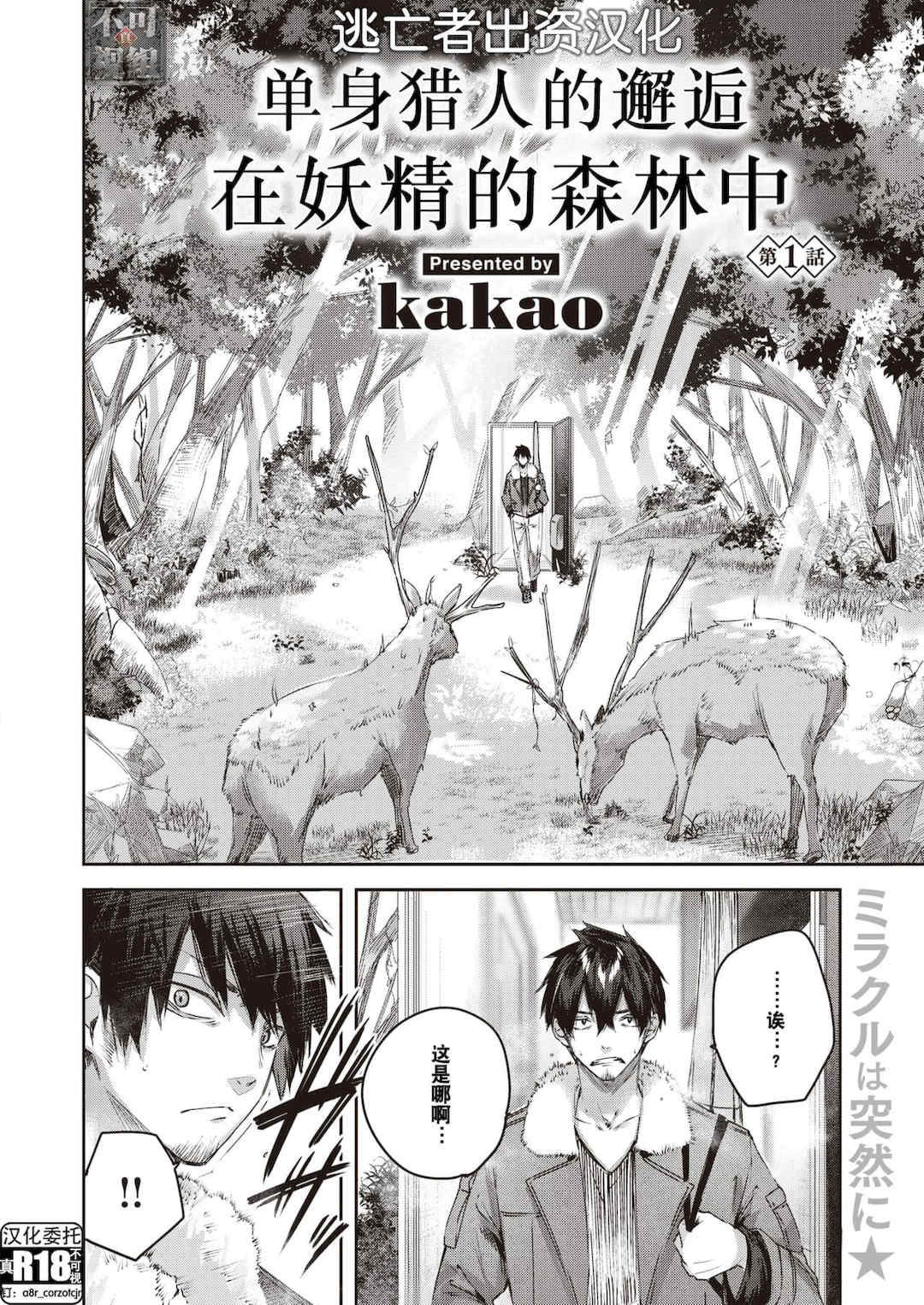 [kakao] 独身ハンターの出逢いはエルフの森で【単行本版】[中国翻訳]