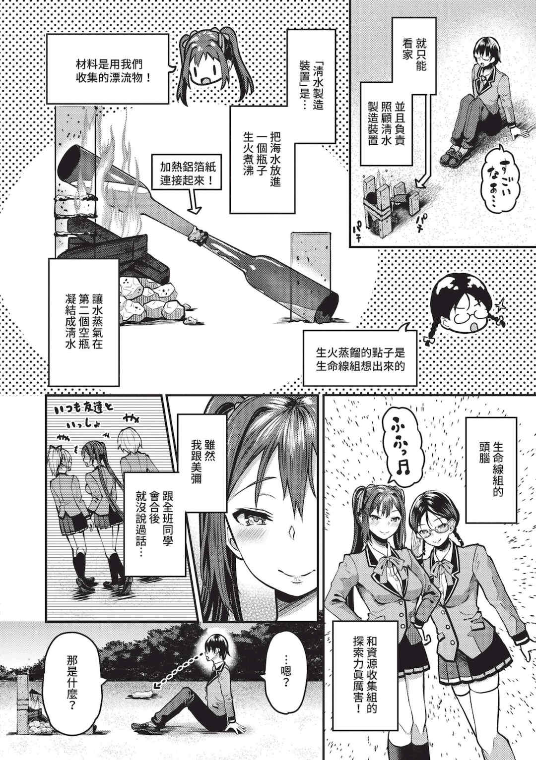 [はざくらさつき] 29人発情乙女と無人島中出しライフ 1｜29位發情美少女與無人島內射性活 1 [中国翻訳] [無修正] [DL版]