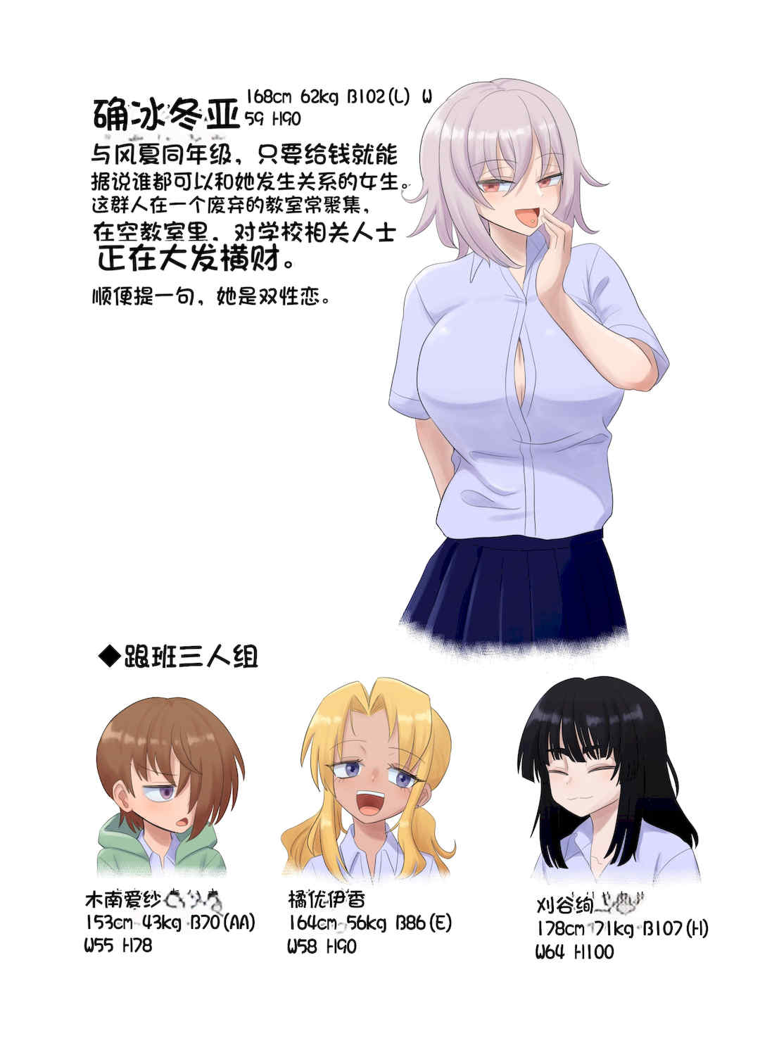 [配菜机翻汉化组][豪放磊落] 金髪爆乳ヤンキー　総集編