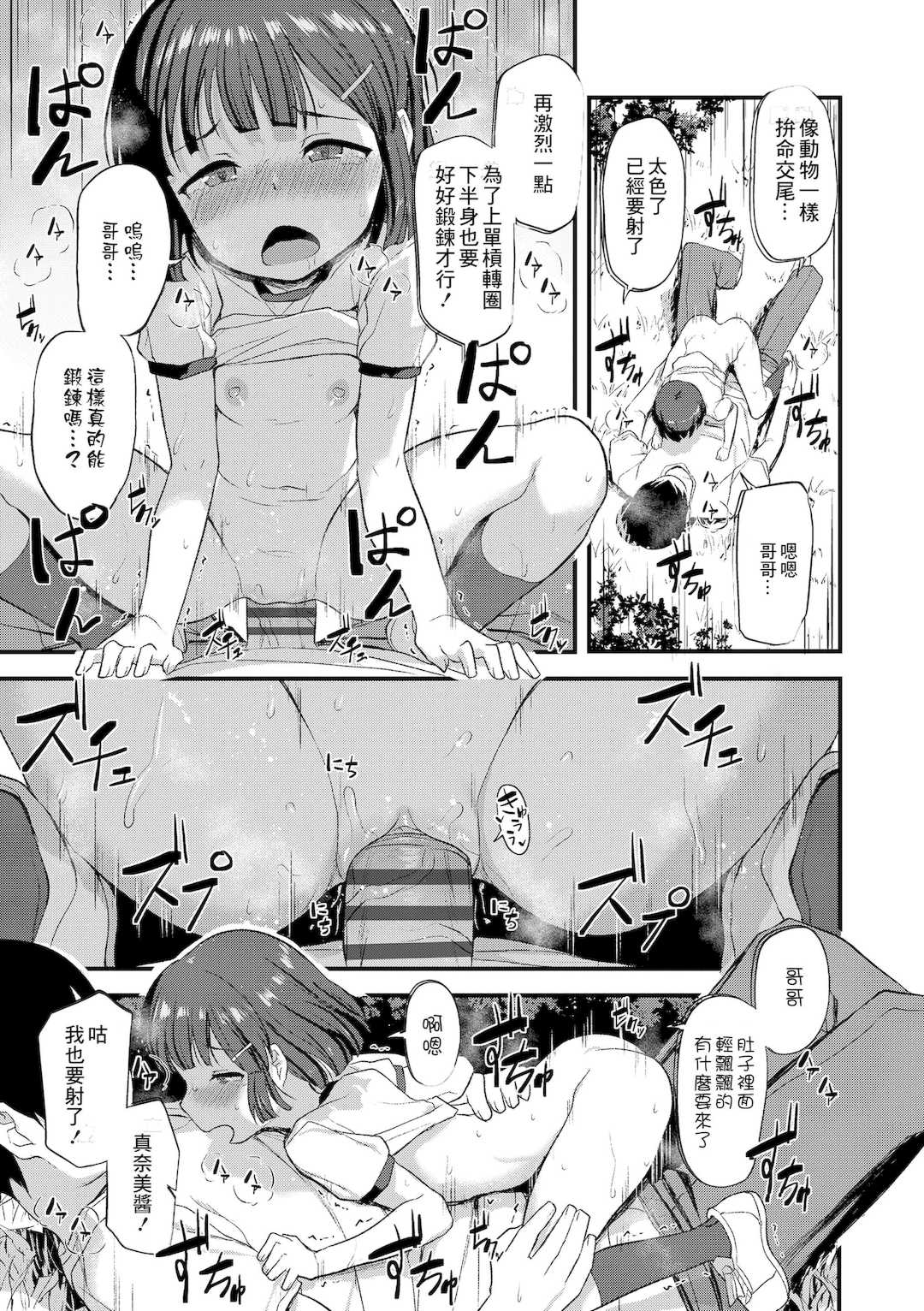 [はやけ] 妹の裸を見て興奮するなんて変なお兄ちゃん♡ [DL版] [中国翻译]