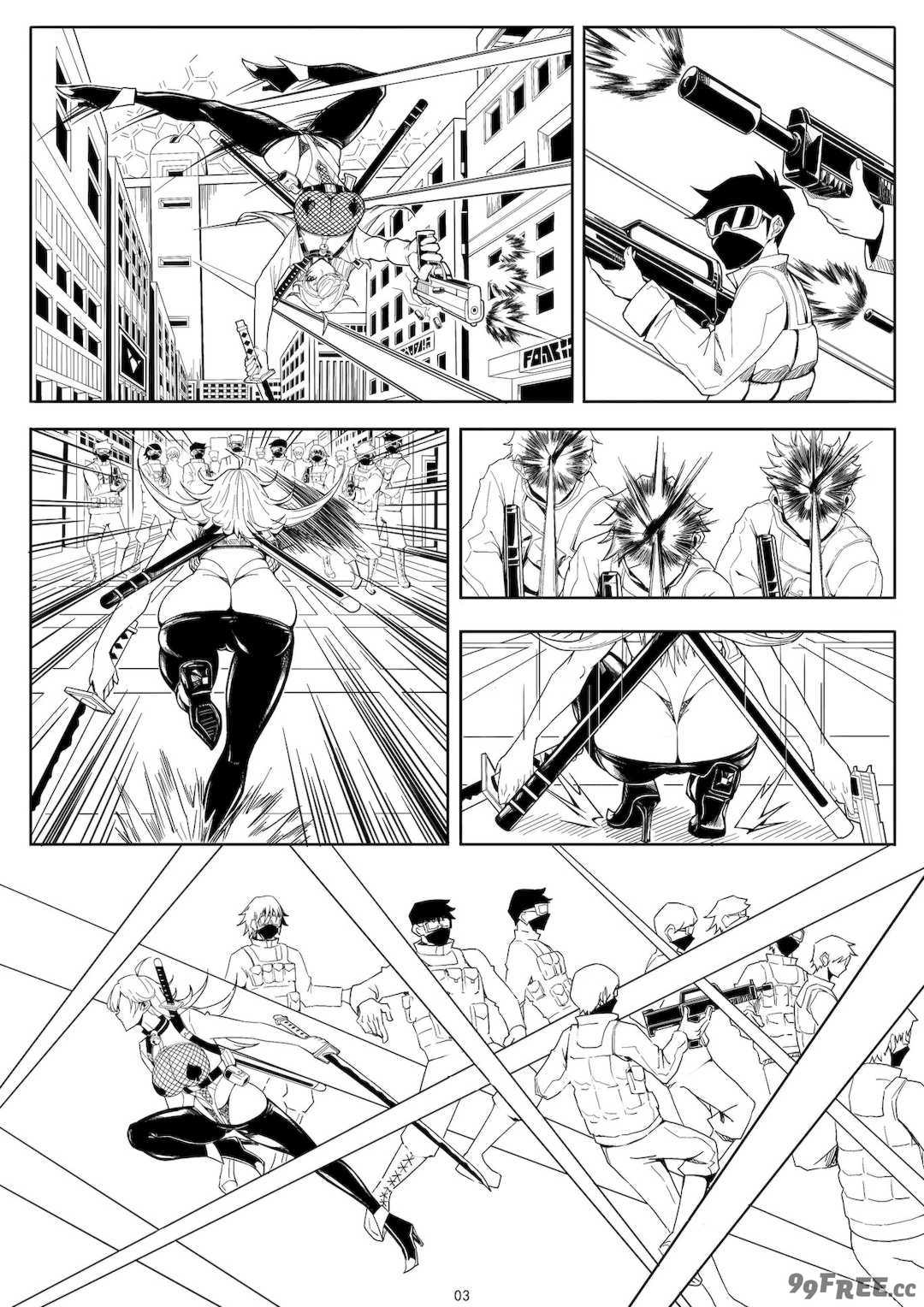 [17H (蜥臀目)]SKIN・ノーマルミッション|奴隸特工(スレイブ エージェント)・常規任務 01~04[中国翻訳][粗碼]