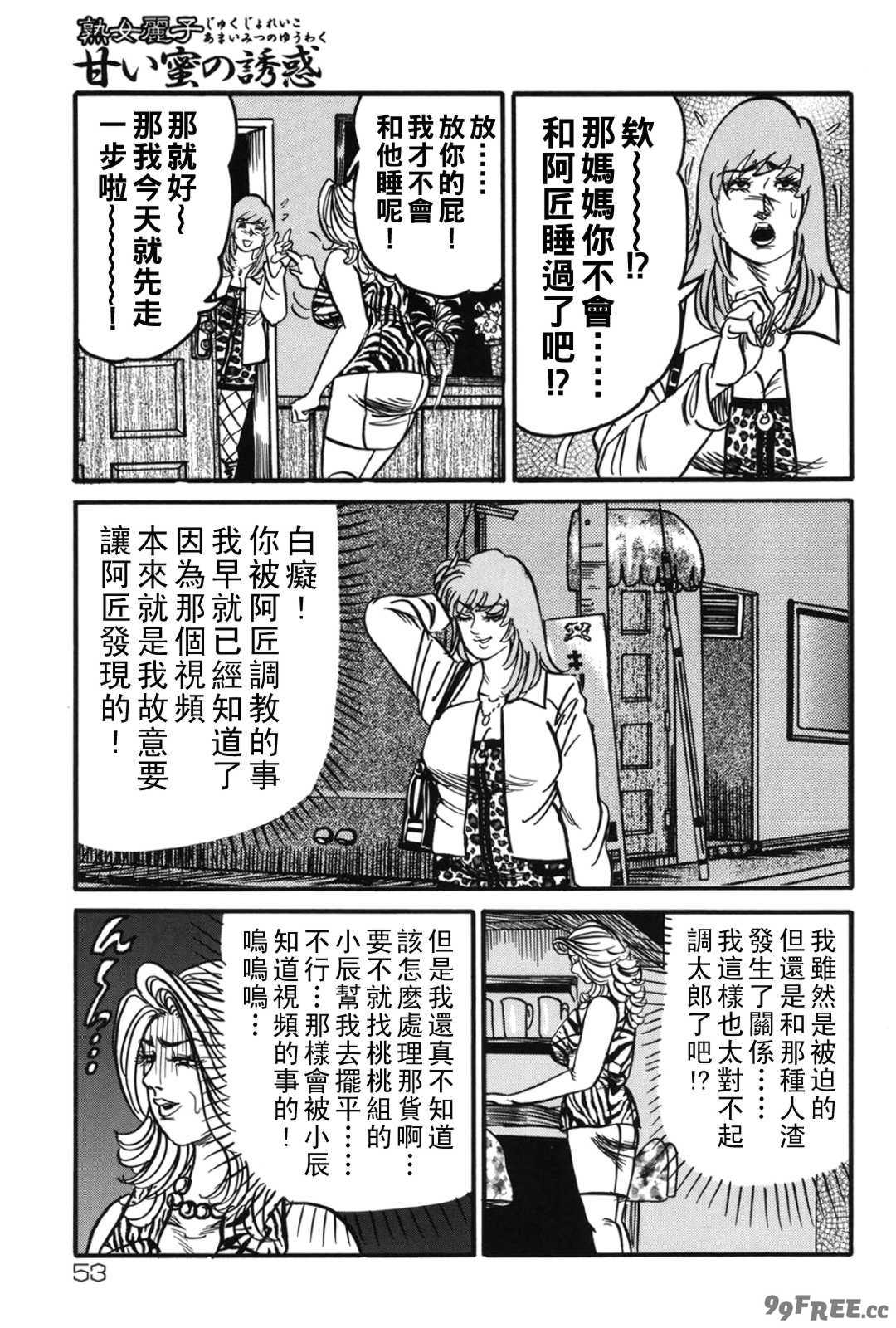 [エンジ] 熟女麗子 甘い蜜の誘惑 [战栗的大白菜汉化]