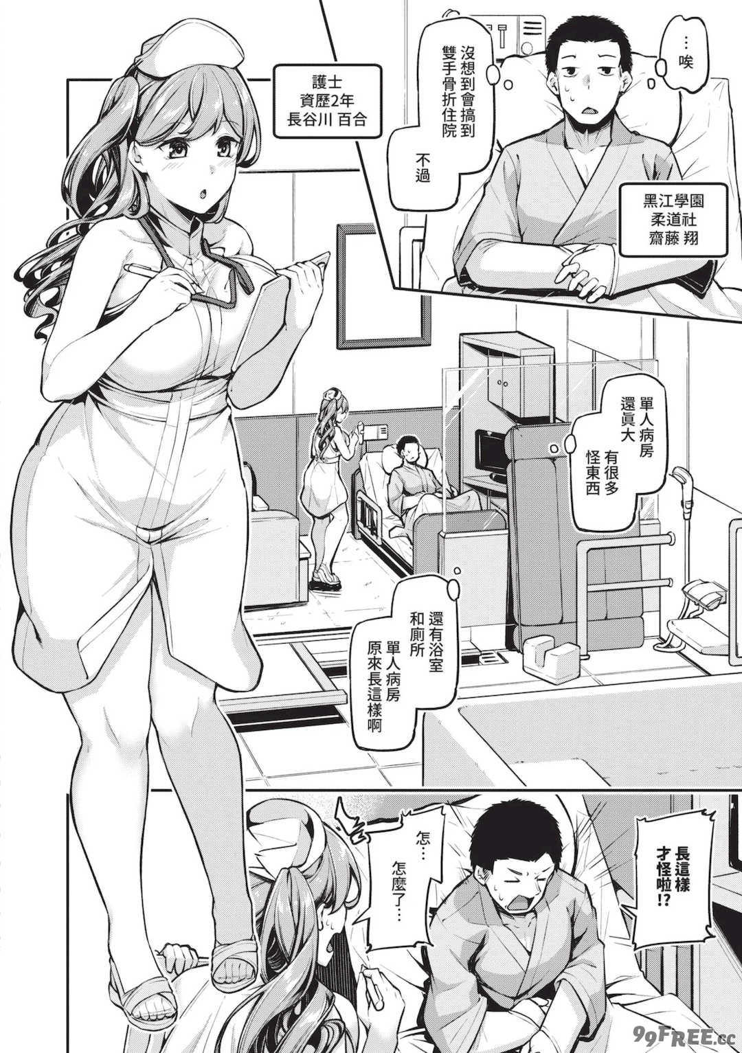 [双葉八重] エッチなナース達が個室で交尾してくれるって本当ですか！？｜可以跟色情護士在單人病房做愛是真的嗎？ [中国翻訳] [無修正] [DL版]